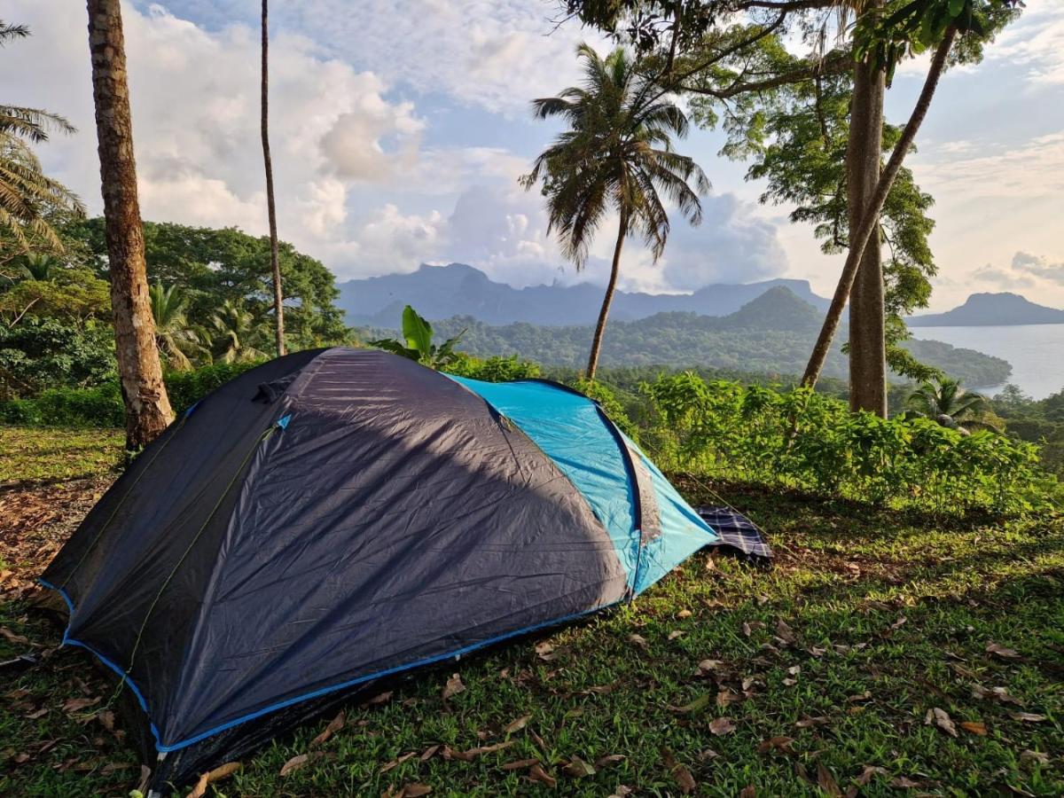 World'S View Wild Camping Salaszoi, Principe Island Santo António Exteriér fotografie